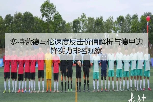 多特蒙德马伦速度反击价值解析与德甲边锋实力排名观察